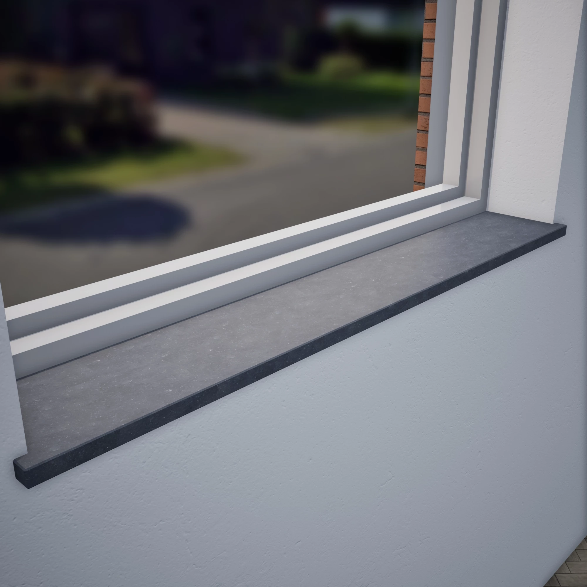 natuursteenshop Vensterbank Belgisch Hardsteen geschuurd (141)