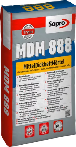 Sopro MDM 888 Middel/Dikbedlijm - 25kg