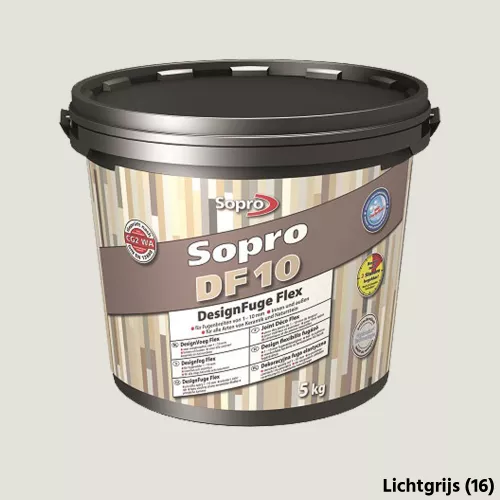 sopro Sopro DF 10 Designvoeg Lichtgrijs - 5 kg (50)