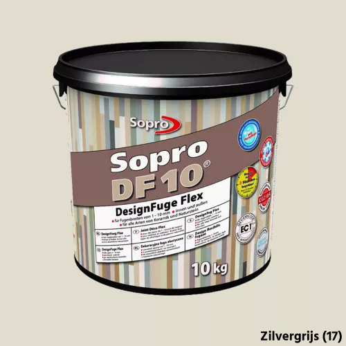 sopro Sopro DF 10 Designvoeg Zilvergrijs - 5/10 kg (51)