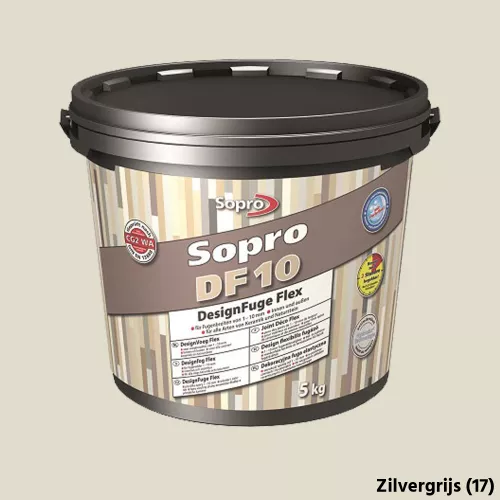 sopro Sopro DF 10 Designvoeg Zilvergrijs - 5/10 kg (51)