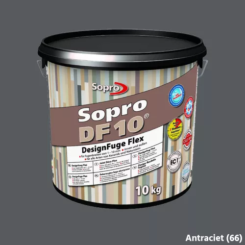 sopro Sopro DF 10 Designvoeg Antraciet - 5/10 kg (58)