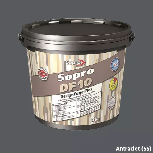 Sopro DF 10 Designvoeg Antraciet - 5/10 kg