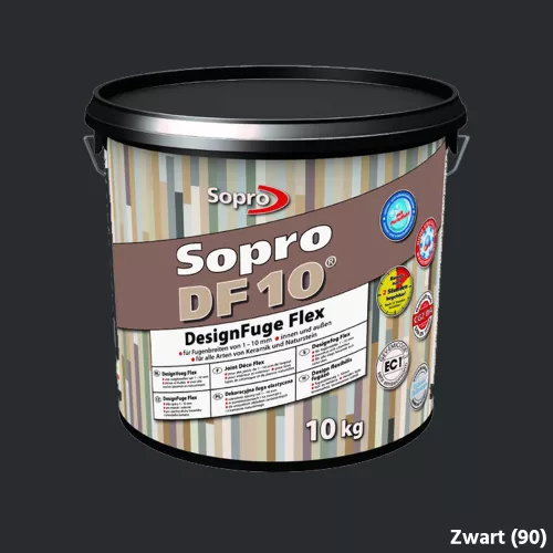 sopro Sopro DF 10 Designvoeg Zwart - 5/10 kg (59)