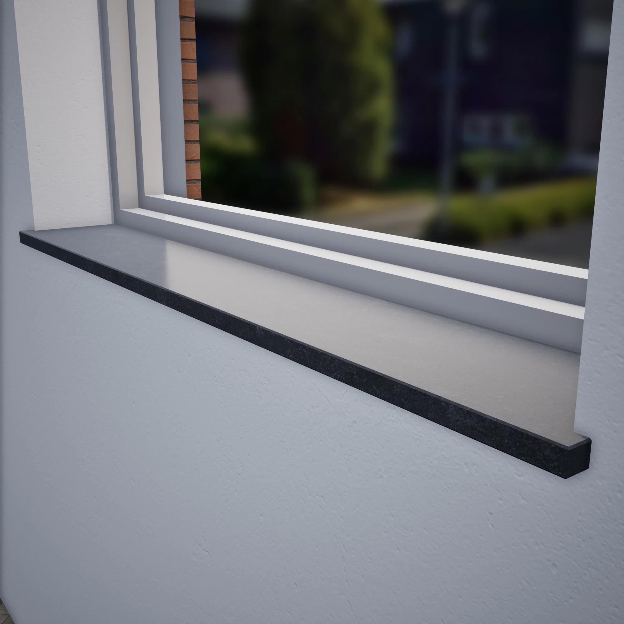 natuursteenshop Graniet Nero vensterbank -  (6)