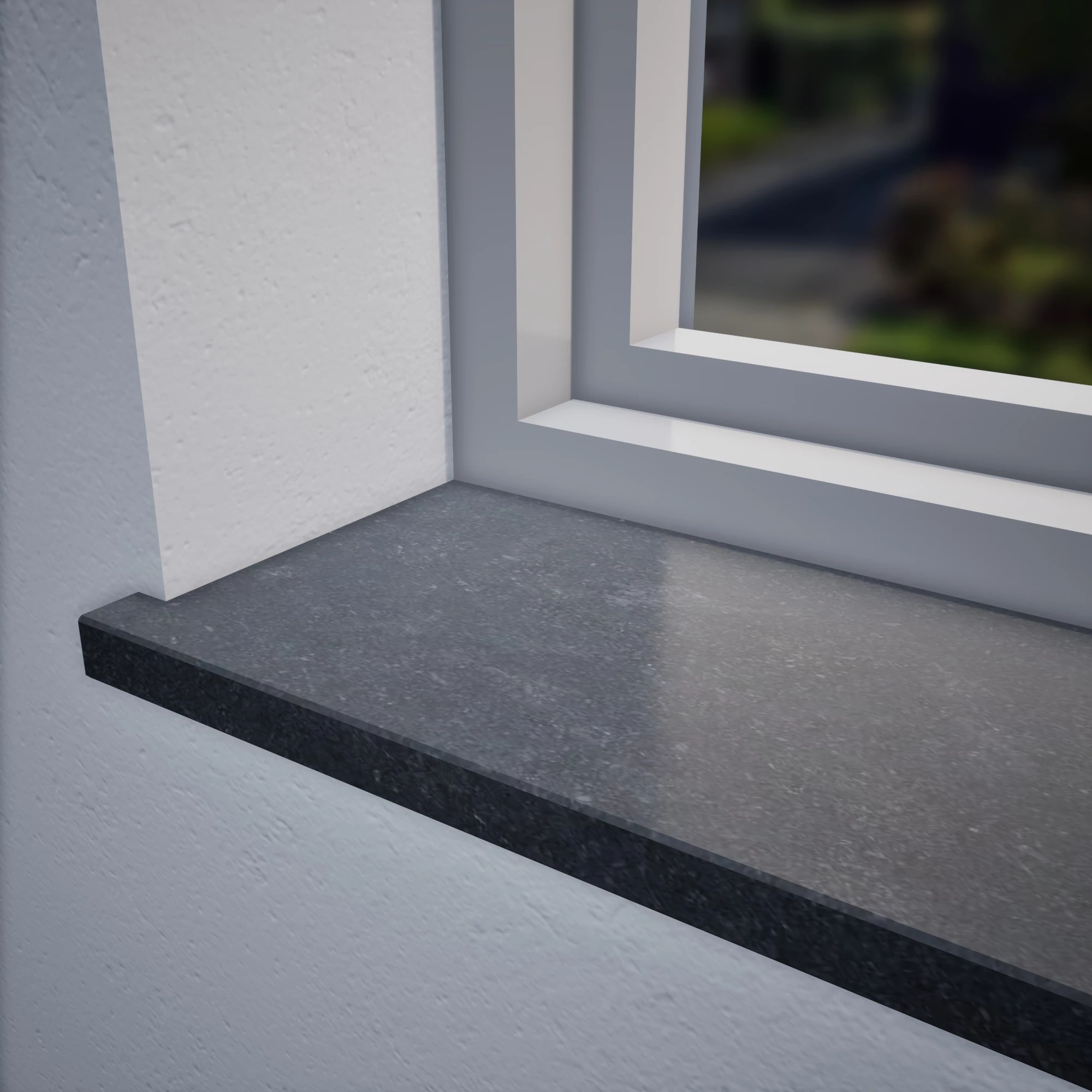 natuursteenshop Graniet Nero vensterbank -  (6)