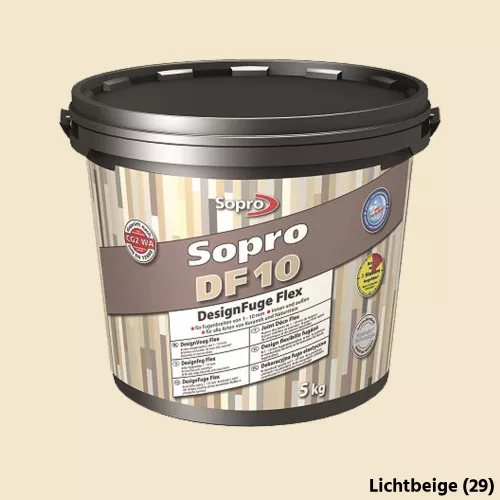 sopro Sopro DF 10 Designvoeg Lichtbeige - 5 kg (62)