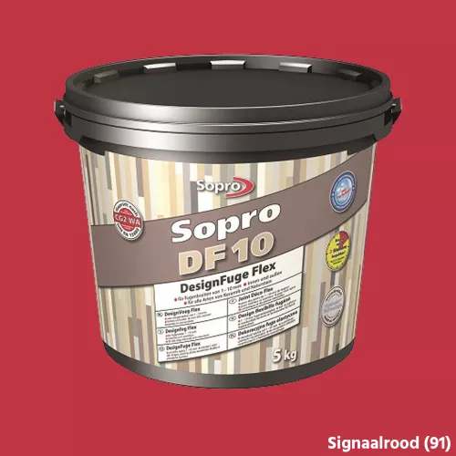 sopro Sopro DF 10 Designvoeg Signaalrood - 5 kg (74)