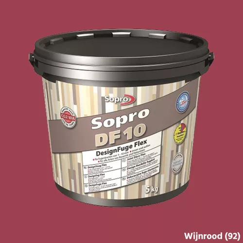 sopro Sopro DF 10 Designvoeg Wijnrood - 5 kg (75)